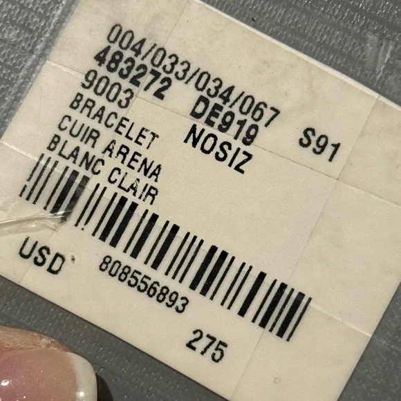 New $400 Balenciaga Pink Bracelet with Gold - Picture 4 of 5